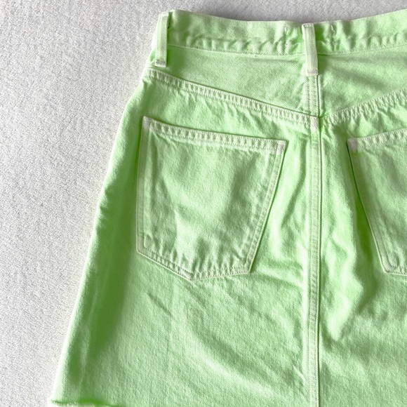 AGOLDE Criss Cross Mini Denim Skirt - Picture 15 of 15